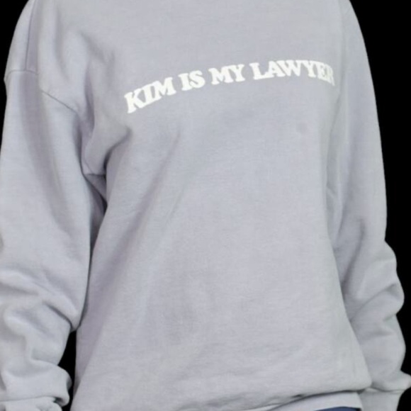 Purplish Graphic Sweatshirt - Picture 1 of 3